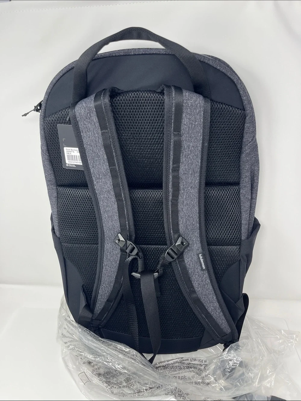 LULULEMON Core Backpack 2.0 Gray One Size Brand New With Tags Retail $158